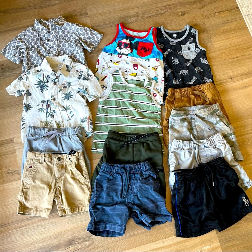 LOT spring, summer boy clothes bundle 2T 3T